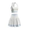 Women Breathable Tennis Running Cycling Jersey Suit Sportswear Quick Dry Athletic Outfit