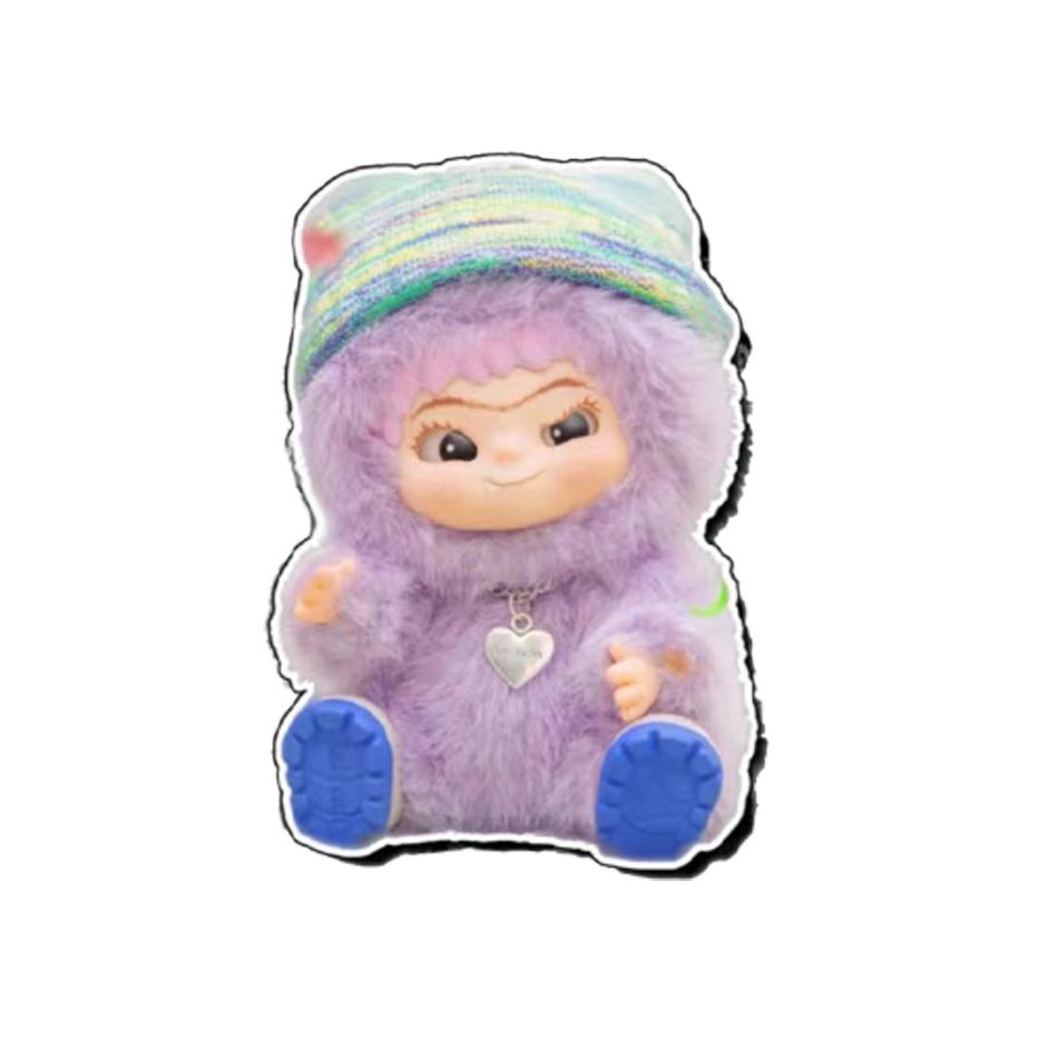 Wakuku Fuzzy Trend Fun Party Series Blind Box Kawaii Collectible Figure Toy Kid Surprise Christmas Collection And Birthday Gifts