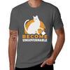 Become Ungovernable Cat Drink Tshirt Cool Feeling Summer Tee Shirt Tshirt