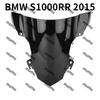BMW for S1000RR 2015 2016 2017 2018 Motorcycle Windscreens Wind Deflectors Suitable Dual Bubble Windshield Deflector Protector