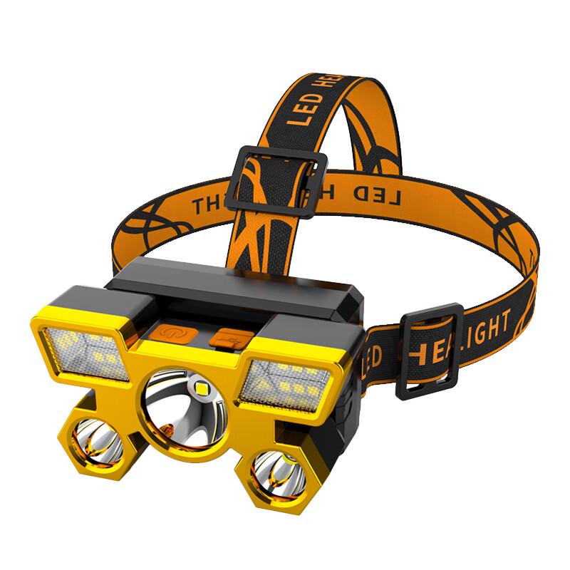 

Liangtu 5-Head Rechargeable LED Headlamp