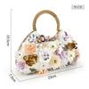 [BoleLOJin] Fashionable Women's Clutch Bag, High-end Ladies' Evening Bag, Stone-embellished Floral Acrylic Bag, Banquet Clutch Bag