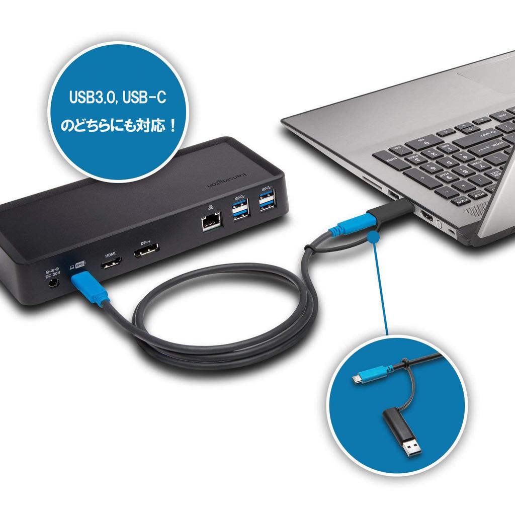 Kensington SD4700P Universal Docking Station with Security Microsoft Windows 10 3 Year K38240JP Slot, 7, Compatible, Warranty,