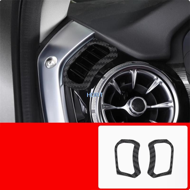 Car Styling Gear Shift Window Control Panel Vent Outlet Water Cup Cover For Great Wall GWM Tank 400 + Carbon Fibre Interior