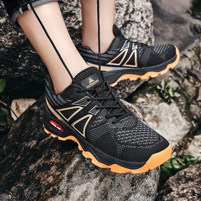Mens Outdoor Hiking Shoes Off-Road Non Slip Anti Collision Breathable High Quality Mens Boots Lockless Casual Cycling Shoes 47