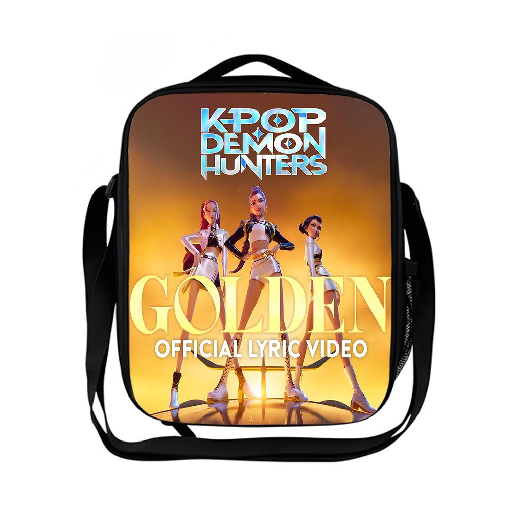 Kpop Demon Hunters Kpop Demon Hunters Student Meal Bag Satchel