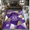 Austria Wien FC Soccer Football Pattern Soft Area Rug Non Slip Indoor Floor Carpet Sports Decor Mat for Bedroom