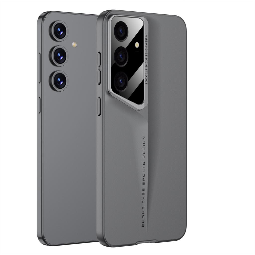 Suitable for Samsung S24EF Ultra thin Matte Mobile Phone Case S24EF Fine Hole Anti Fall Protective Case Solid Color Matte Simple Style