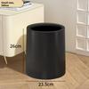 Nordic Double Layer Round Tra Can for Office Living Room Bedroom Kitchen Batoom Simple Creative Home Use Waste Bin