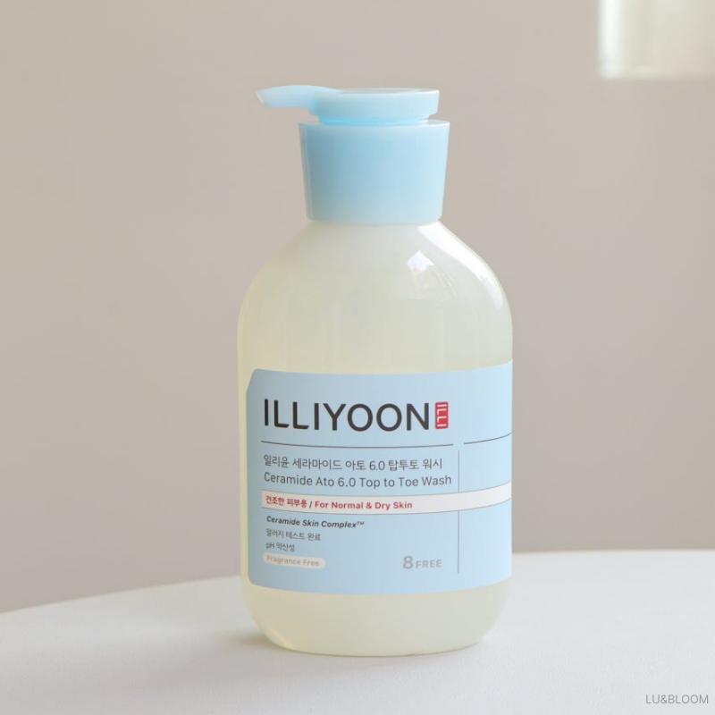 ILLIYOON Ceramide Ato 6.0 Top To Toe Wash 500ml (+Free Gift)