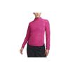 Nike Trail Letter Embroidery Printed Sports Long Sleeve T-Shirt Women tops Rose-Red FB7637-615