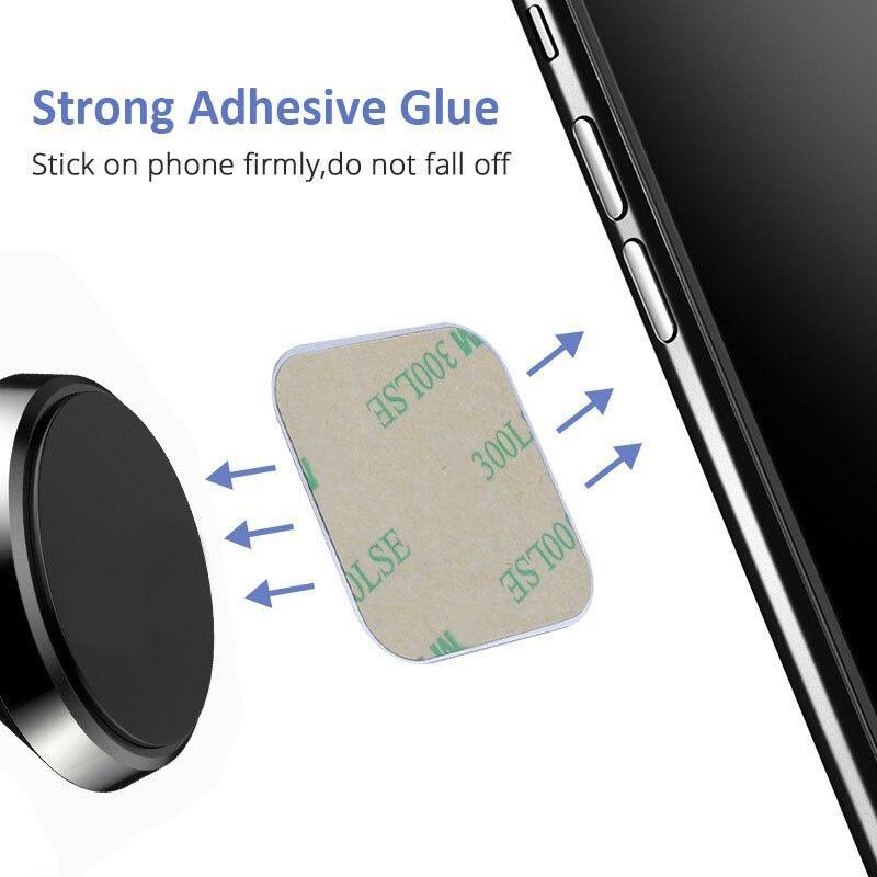 45x65mm 38x50mm Black Scratched Metal Iron Sheet Mobile Phone Holder Magnetic Sheet Car Mobile Phone Holder