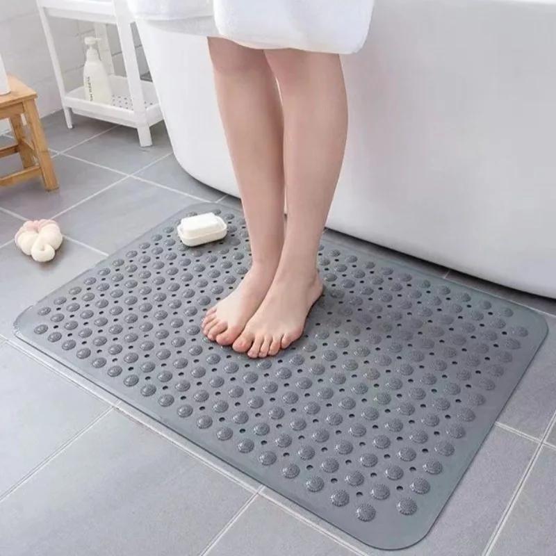 Anti-Slip Bathroom Mat - Massage Foot Pad for Shower, Bathtub & Toilet, Non-Slip Safety Floor Mat