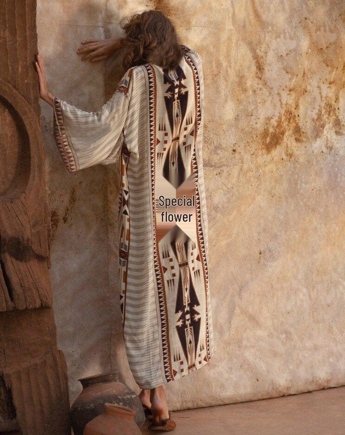 

Районное пляжное платье тай-дай: Кардиган-бикини с защитой от солнца One Size