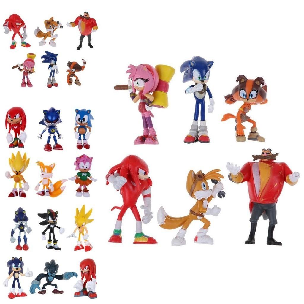 Premium Quality Cute Sonic The Hedgehog Game Action Figures Toy Set For Kids And Adults