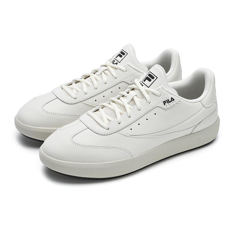 New FILA HOVERCRAFT Abrasion Resistant Low Top Skateboard Shoes Men's Coconut Milk White F12M513201FCO