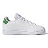 Adidas Neo Advantage Comfortable Versatile Durable Low-Top Kids Skate Shoes Kids Sneakers White Green GY6995