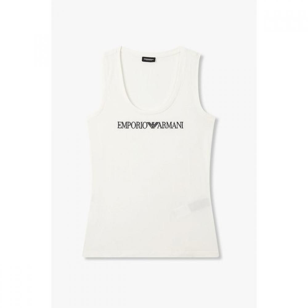 Emporio Armani Women Color Block Embroidery Logo Tank Top 0825313502 S(90)