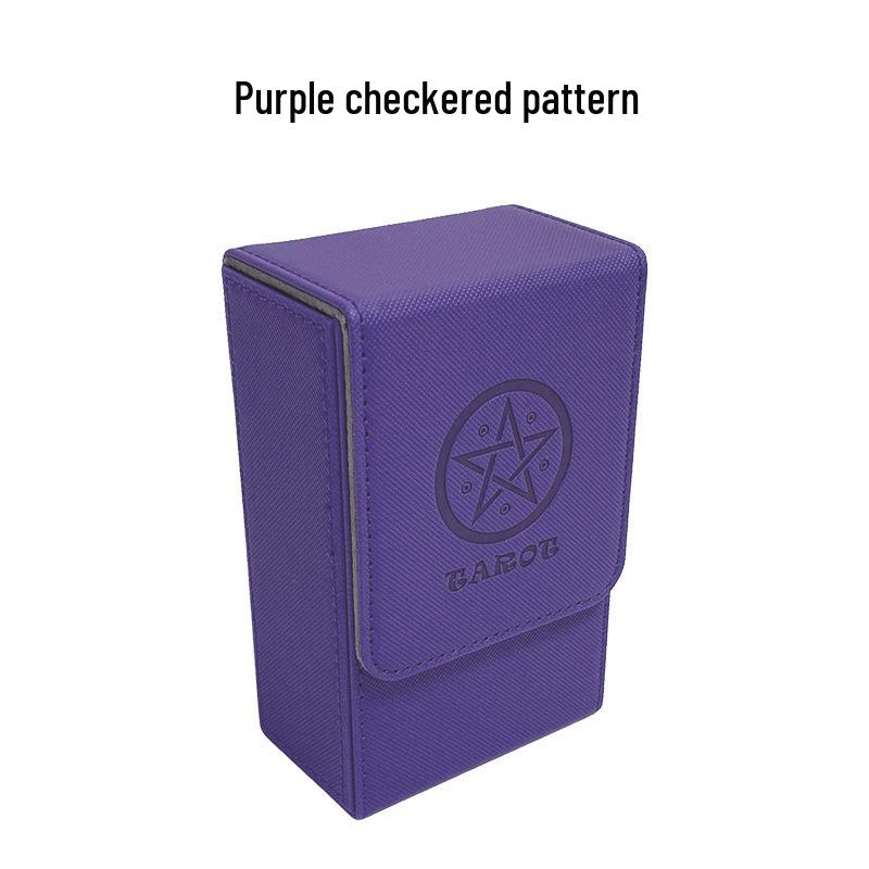 Large Capacity PU Card Storage Box for Tarot, Magic: The Gathering, and Yu-Gi-Oh! Cards