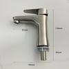 Minxi 304 Stainless Steel Single Cold Basin Faucet