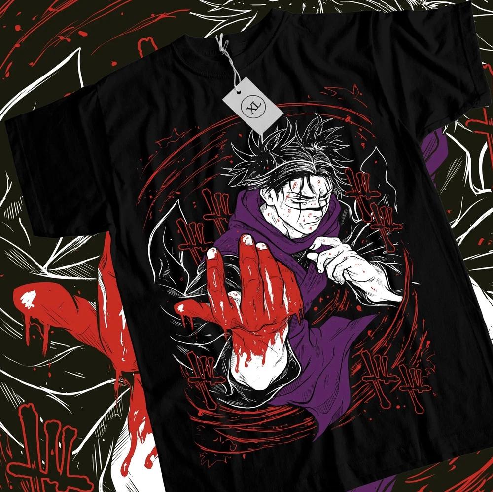 Bloody Choso Anime Unisexga Jujutsu TShirt Unisex S