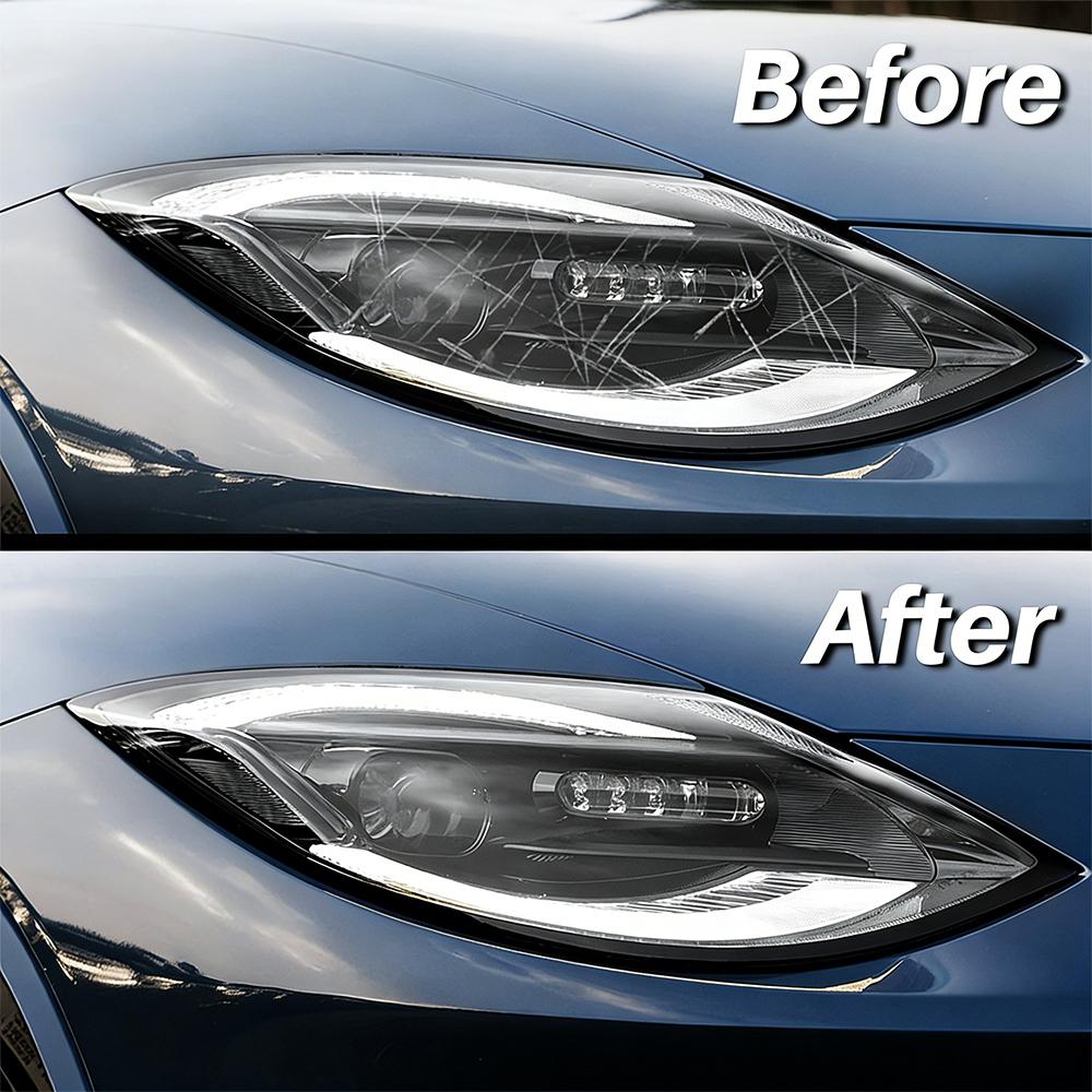 TPU Car Headlight Protective Film for Nissan Z 400Z 2023 2024 Transparent Smoked Anti-Scratch Auto Accessories