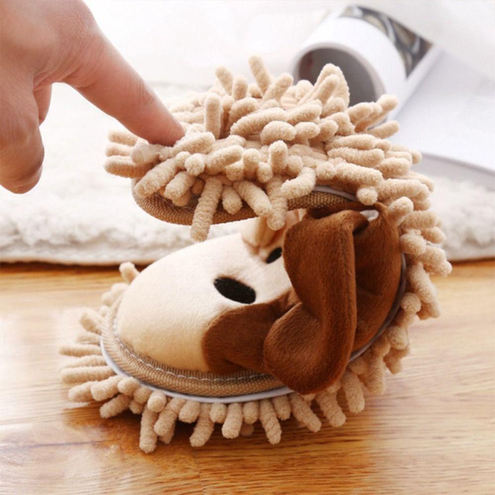 Washable Mop Slippers Reusable Floor Polishing Shoe Slippers Floor Cleaning Slippers Bedroom