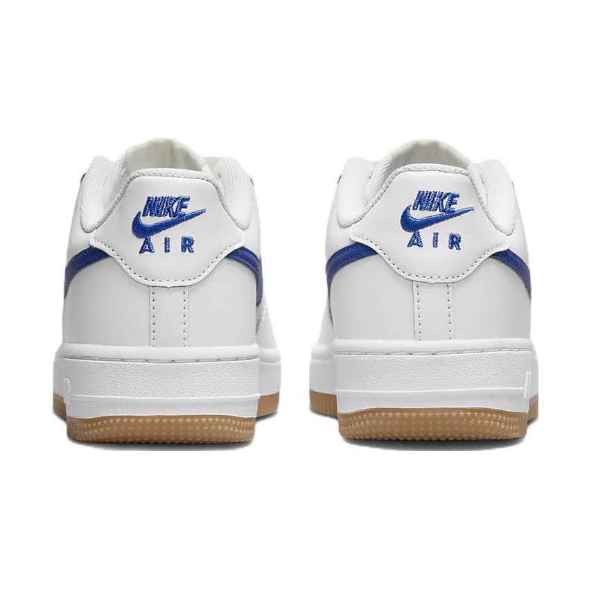 Nike Air Force 1 GS White Game Royal Gum Kids Sneakers Summit-White University-Red DX5805-179