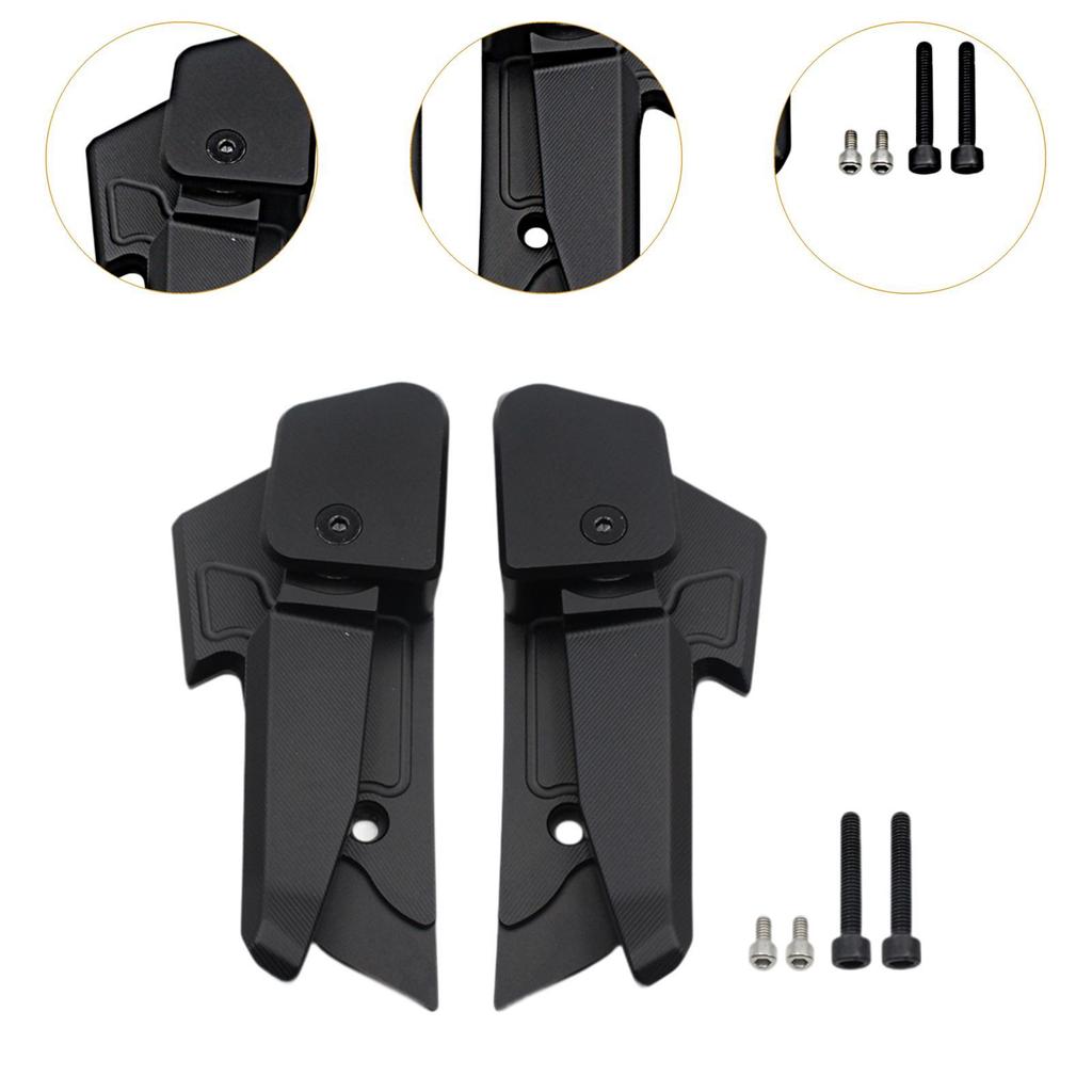 Motorcycle Rear Passenger Footrest Decoration Foot Rests Pedals Directly Replace for Vespa S125 S150 Motorbike Accessories