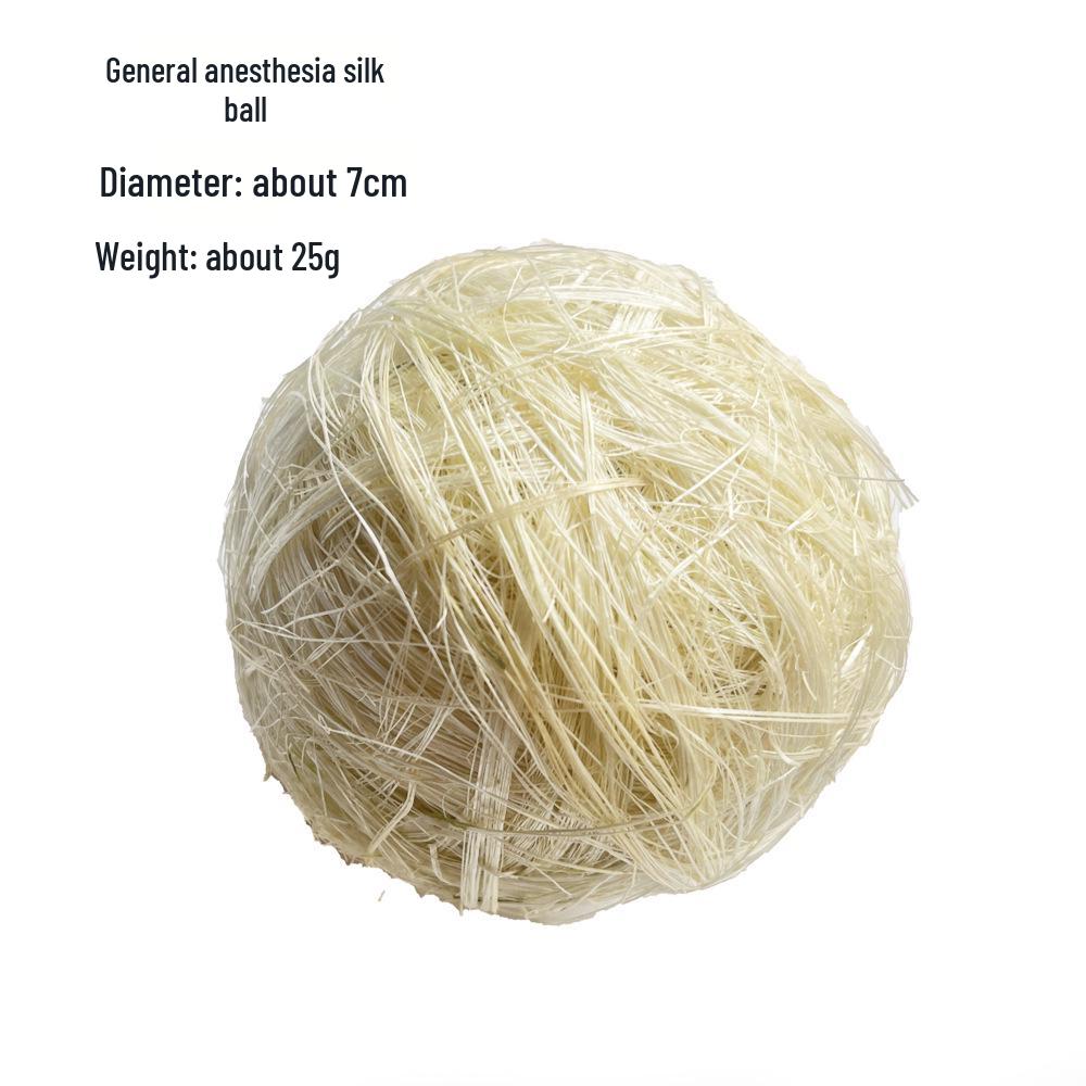 Natural Handmade Woven Rattan Teething and Chew Toy for Rabbits, Hamsters, and Chinchillas - Boredom Relief Ball