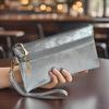 Simple Large Capacity Women Long Wallets PU Zipper Clutch Bag Wrist Strap Multifunctional Money Pouch Female Phone Purses