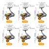 2024 New Spinning Fishing Reel 2000-7000 Max Drag 10kg Surfcasting Spinning Reel Saltwater Jigging Reels Coil Pesca Accesories