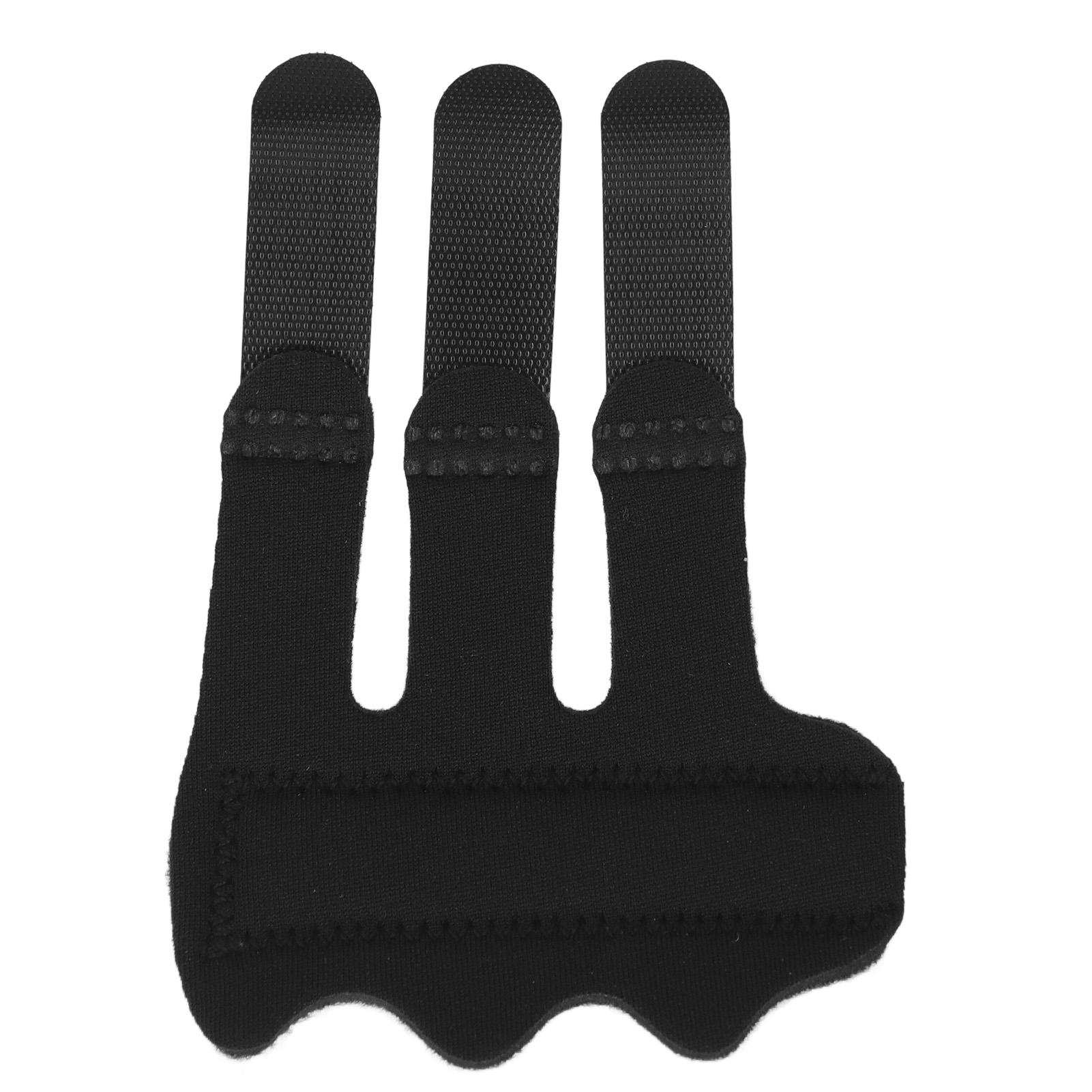 

Finger Splint 3 Strap Soft Breathable Adjustable Trigger Finger Brace for Fixing
