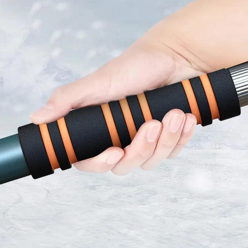 Ergonomic Extendable Retractable Snow Brush Ice Scraper for Cars SUVs - Winter Essential with Comfortable Grip