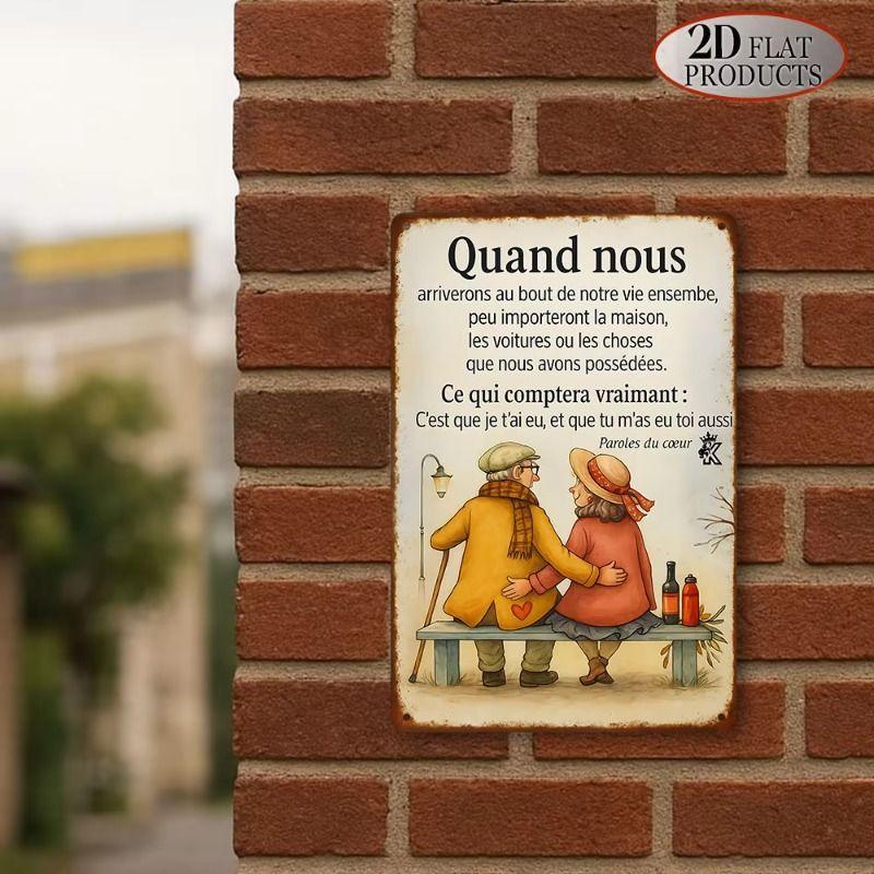 Vintage Metal Tin Sign Wall Art Home Decor 20x30cm