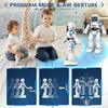 Interactive Kids' RC Robot Toy with Voice Commands, Remote Control, Gesture Sensing, and Emotional Responses