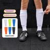 LINTORE 1 Paar Erwachsene Fußball Beinschoner Socken Schweißabsorbierend Waden Kompressionsschoner
