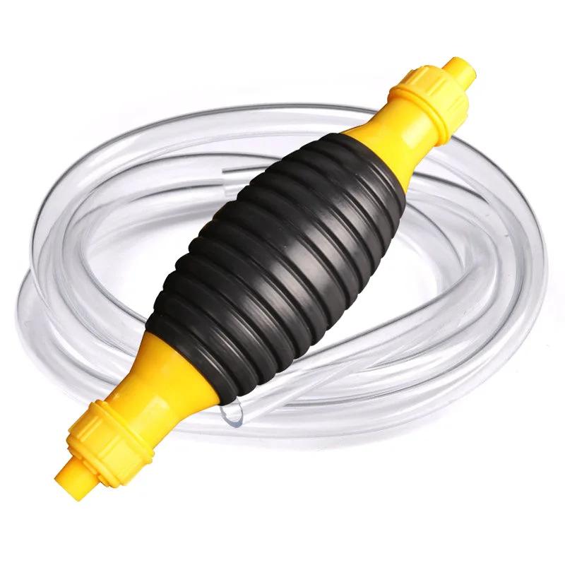 3PCS Car Sucker Oil Transfer Fuel Pump Multifunctional Manual Pump for Gasoline Gas Oil Fuel Petrol Diesel Fluid Water Fish Tank