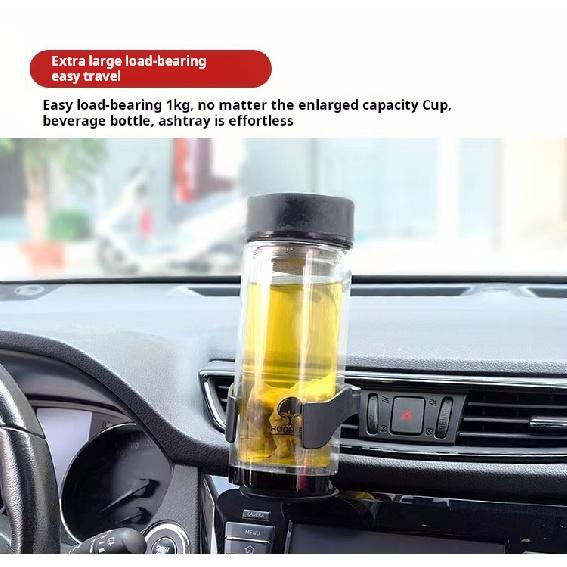Car Cup Holder Air Vent Outlet Drink Coffee Bottle Holder Can Mounts Holders Beverage Ashtray Mount Stand Universal Accessories Cup Holders 5