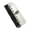 6 Terminal Bus Bar, Screws 100A Busbar Block with Cover Fits for Trailer
