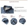 Men's Silk Blend Chinese Tang Suit Short Sleeve T-Shirt