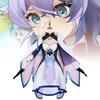 Charming White Cosplay Costume For Cloudstrider With Accessories For Anime Fans