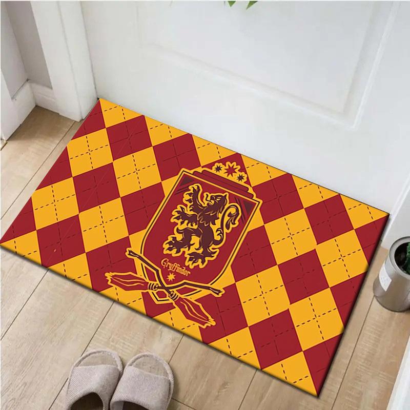 

1pc Office Carpet Chair Mats Gryffindor House Crest Perfect for Office Chairs, Living Rooms, Or Bedrooms,Polyester Carpet.HDT056 60cm by 90cm