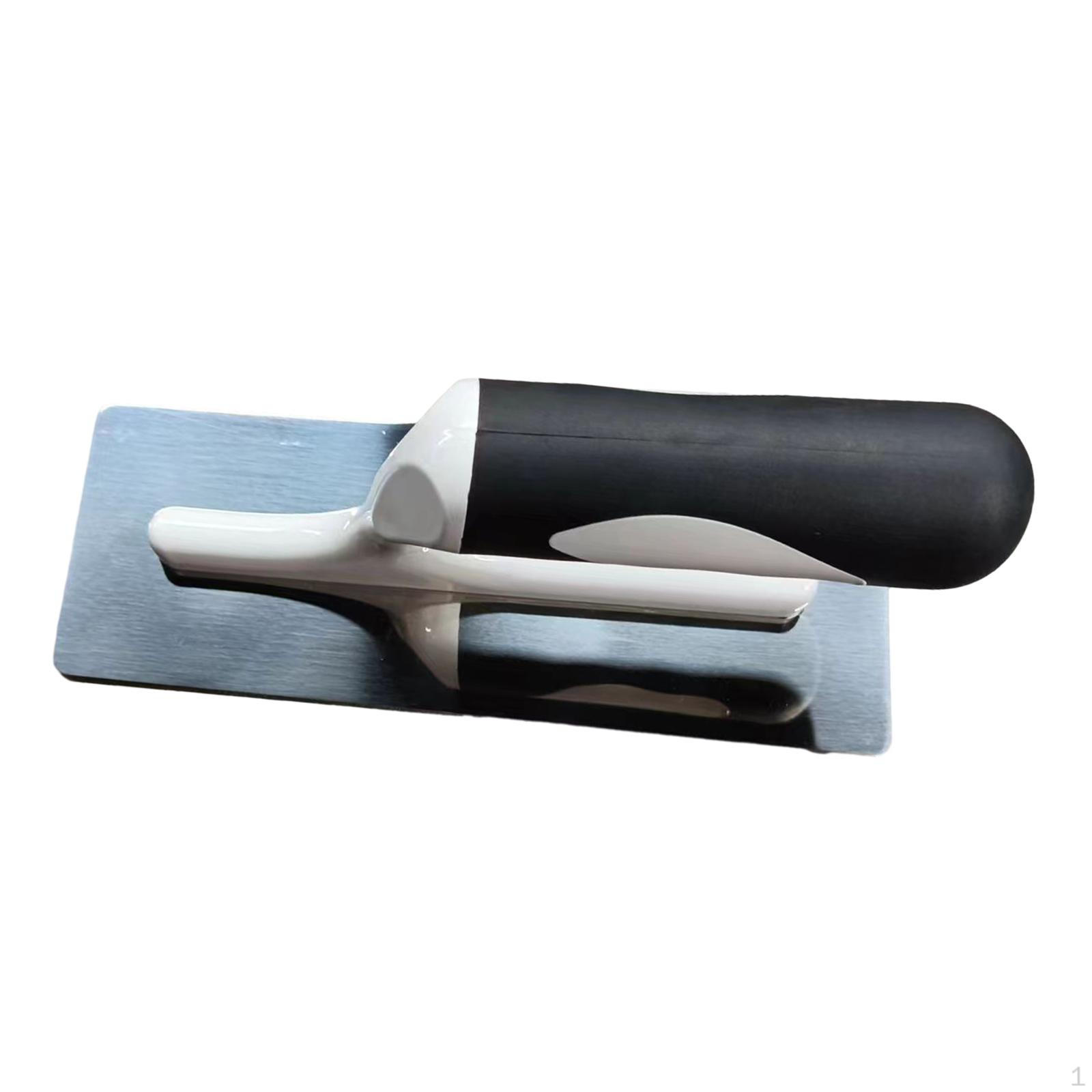 

Мастерок для гипсокартона из нержавеющей стали, штукатурный строительный инструмент, удобная ручка для раствора