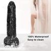 36*7cm Negru Giant Anal Expansion Cum Expansion Heterosexual Giant Anal Plug Simulare Dildo