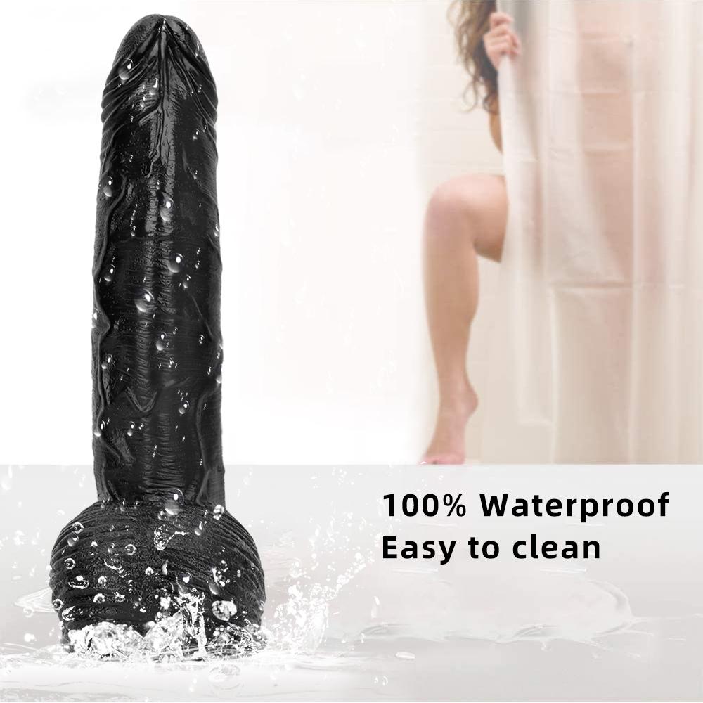 36*7cm Black Giant Anal Expansion Cum Expansion Heterosexual Giant Anal Plug Simulation Dildo