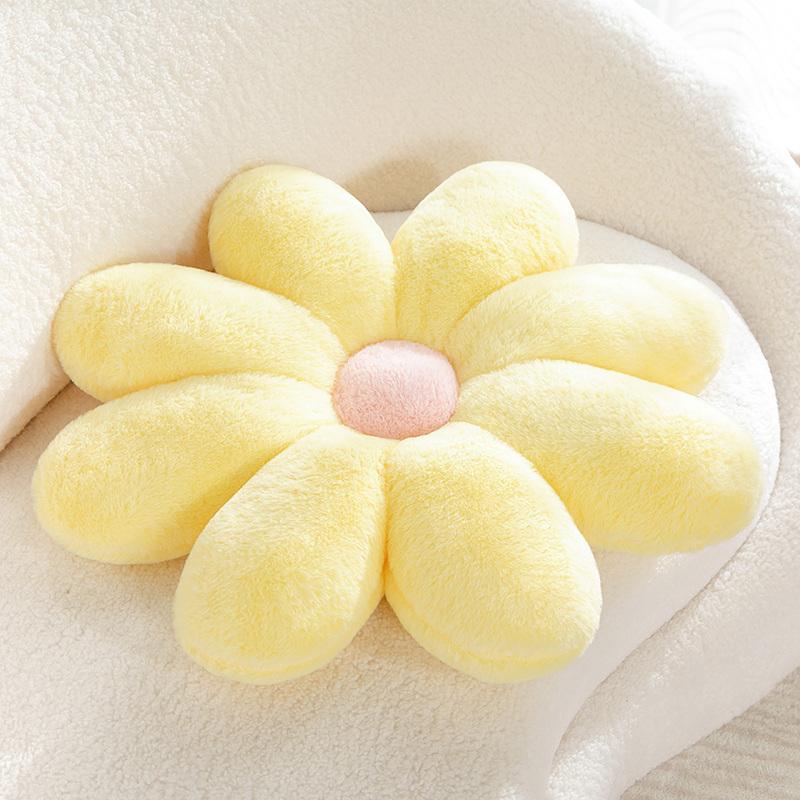 60/80cm Yumuşak Çiçekli Koltuk Minderi Sandalye Zemin İçin Kız Çocuk Ev Dekorasyonu Dekoratif Yastık Kanepe Sarılma Peluş Oyuncak Hediyeler Çocuk Kız