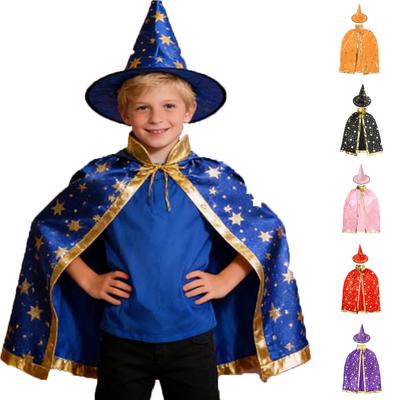 Decoration Supplies, Children's Performance Costumes, Cloaks, Cloaks, Hats, Witch Costumes, Robes