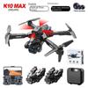 K10MAX Drone: Obstacle Avoidance, Optical Flow Hover, HD Three-Lens Camera, Four-Axis Remote Control Aircraft.