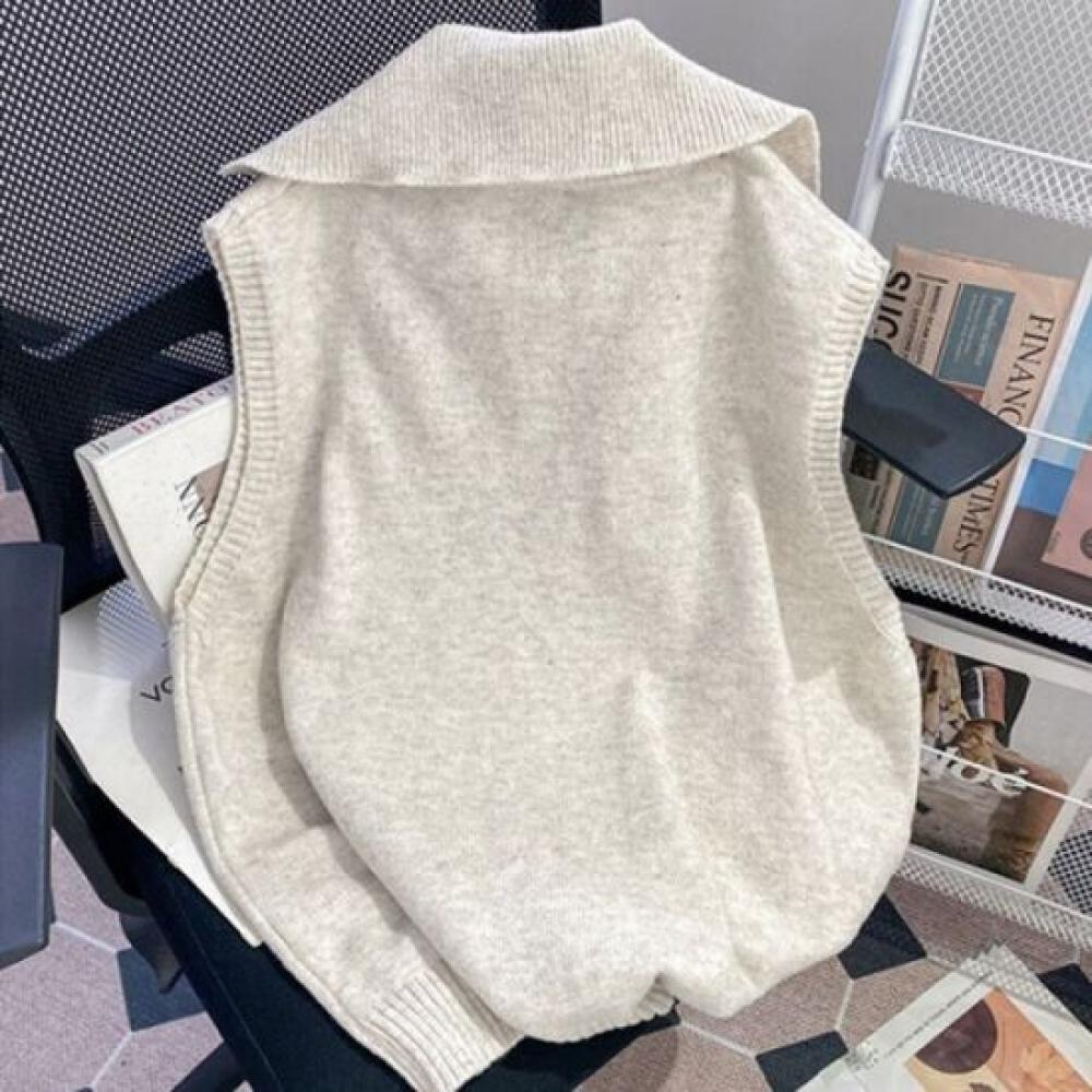 Navava Women Sleeveless Knit Vest Nk3097